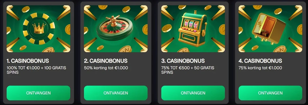 Promoties hangen bij Uspin